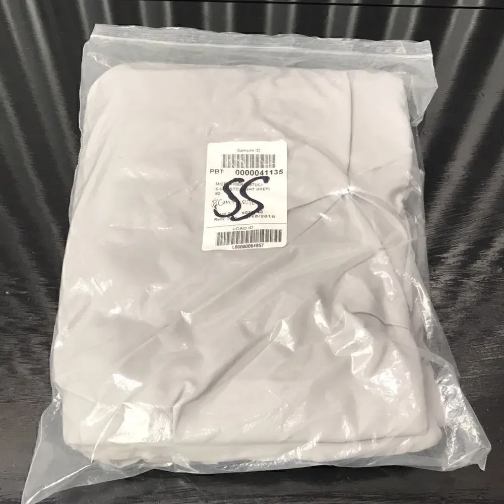 Pottery barn teen sample item microfiber comforter Pintuck sham